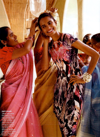 Illustration for article titled Vogue Goes To India: $2,290 Dresses, Marigolds, & Fashion